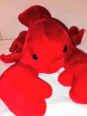 Red Plush Lobster Stuffed Animal